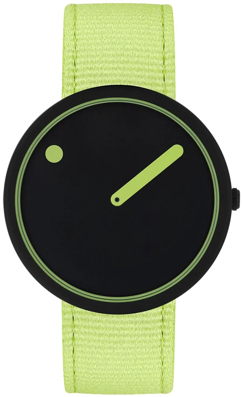 PICTO R44023-R013 Svart/Textil Ø40 mm
