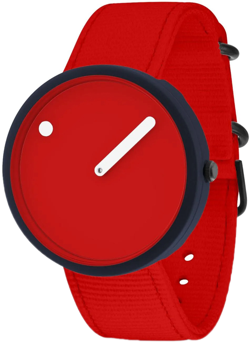 PICTO R44028-R024 Röd/Textil Ø40 mm