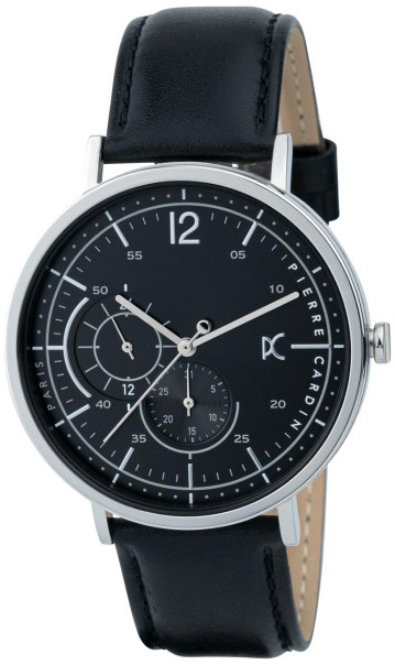 Pierre Cardin Herrklocka CBN.3019 Bonne Nouvelle Svart/Läder Ø42 mm - Pierre Cardin