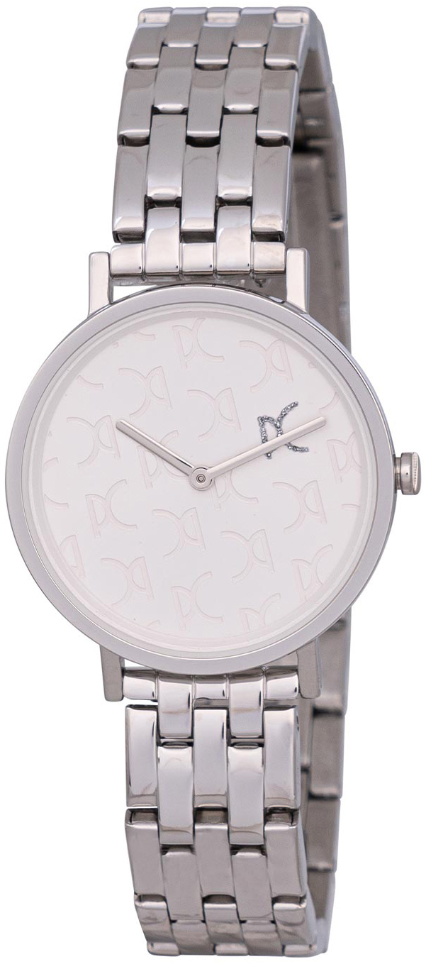 Pierre Cardin Damklocka CBV.1539 Belleville Monogram Vit/Stål Ø31 mm - Pierre Cardin