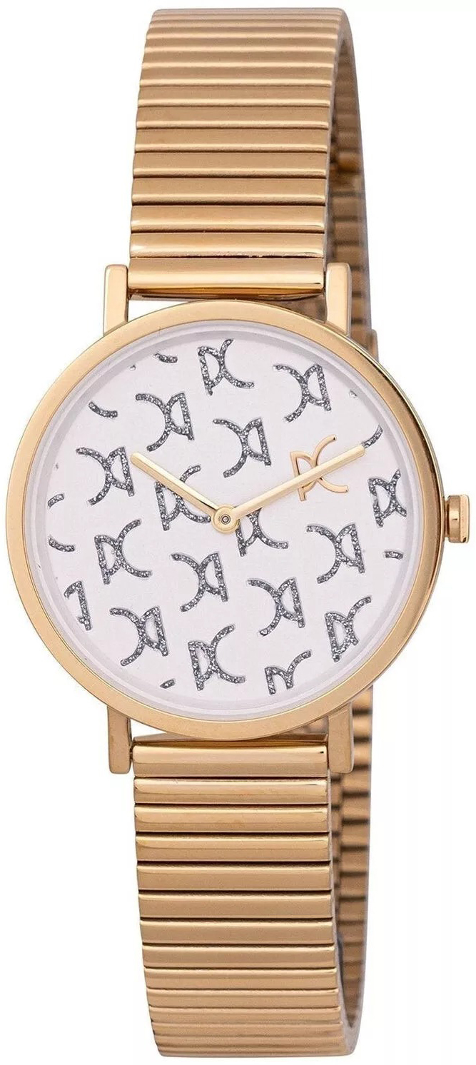 Pierre Cardin Damklocka CBV.1542 Belleville Vit/Gulguldtonat stål - Pierre Cardin