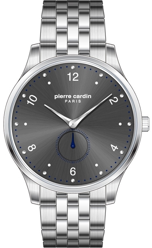 Pierre Cardin Herrklocka PC902671F206 La Gloire Grå/Stål Ø42 mm - Pierre Cardin