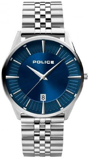 Police Herrklocka P15305JS03M Classic Blå/Stål Ø44 mm - Police