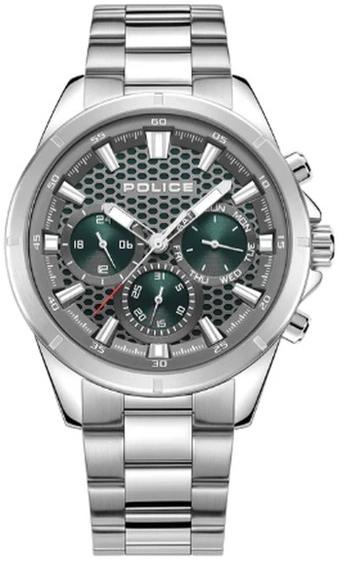 Police Herrklocka PEWGK2204106 Malawi Grå/Stål Ø44 mm - Police