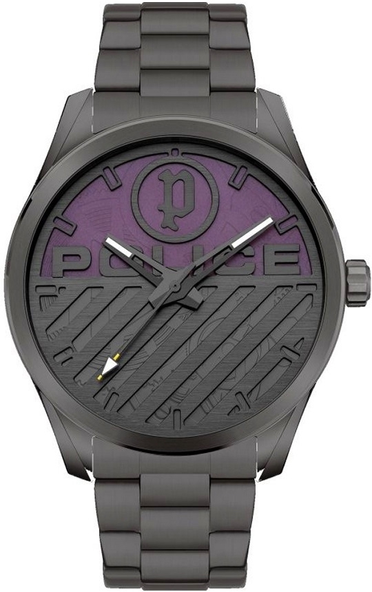 Police Herrklocka PEWJG2121405 Svart/Stål Ø42 mm - Police