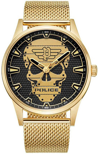 Police Herrklocka PEWJG2227903 Classic Svart/Stål Ø45 mm - Police