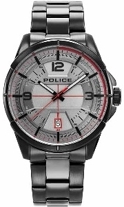 Police Herrklocka PEWJH2007001 Svart/Stål Ø48 mm - Police