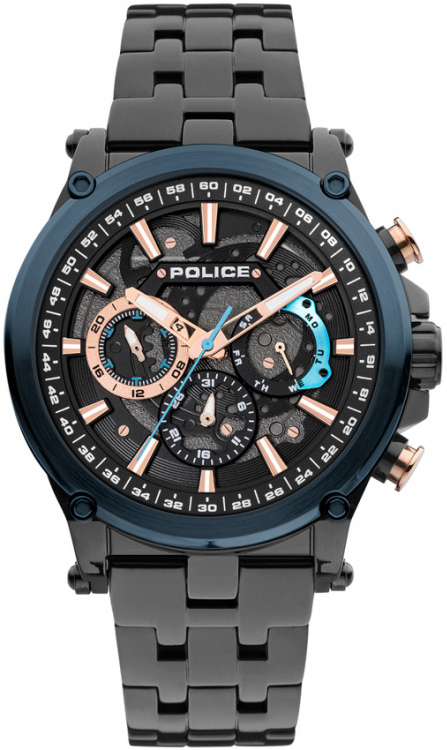 Police Herrklocka PEWJK2110841 Taman Grå/Stål Ø47 mm - Police