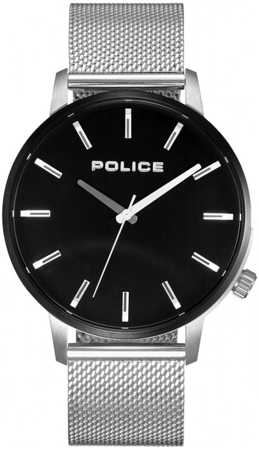 Police Herrklocka PL15923JSTB.02MM Marmol Svart/Stål Ø42 mm - Police