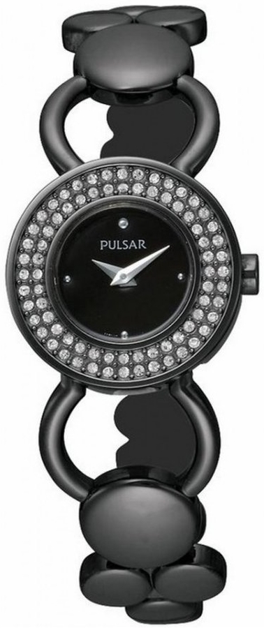 Pulsar Damklocka PEGD89X1 Svart/Stål Ø22 mm - Pulsar