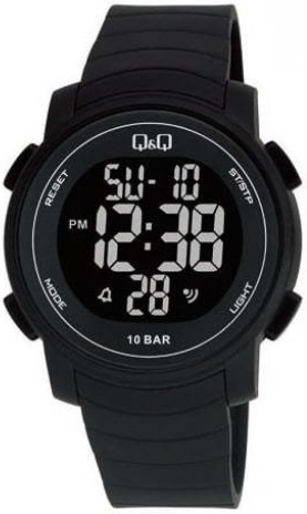 Q&Q Herrklocka M122J001Y Classic LCD/Resinplast Ø44 mm
