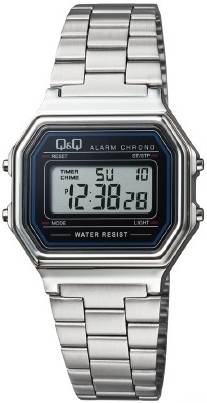 Q&Q M173J001Y Classic LCD/Stål Ø33 mm - Q&Q