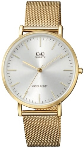 Q&Q QA20J001Y Classic Silverfärgad/Roséguldstonat stål Ø39 mm - Q&Q