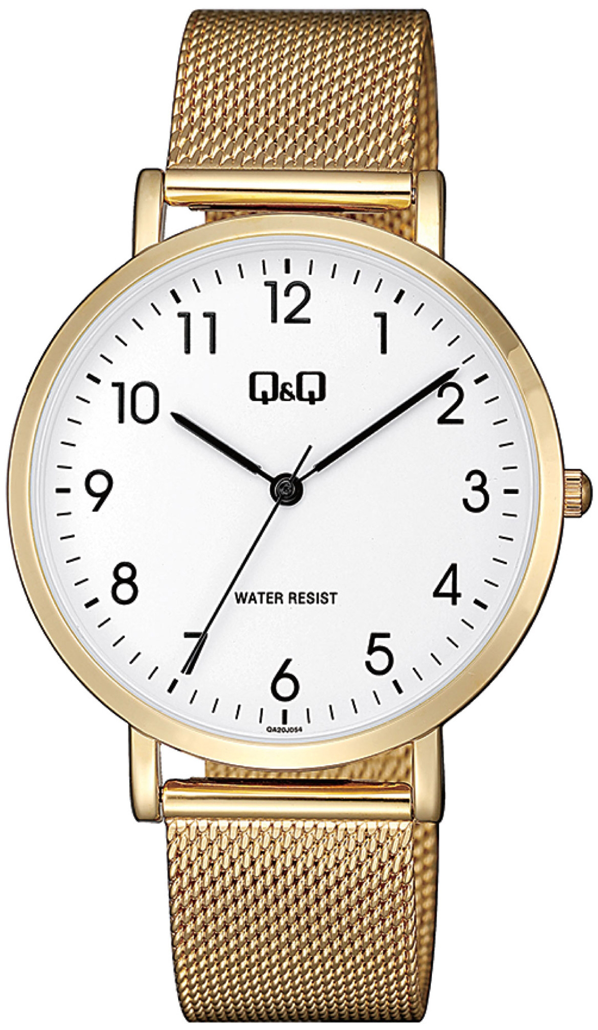 Q&Q Herrklocka QA20J054Y Classic Vit/Roséguldstonat stål Ø40 mm - Q&Q