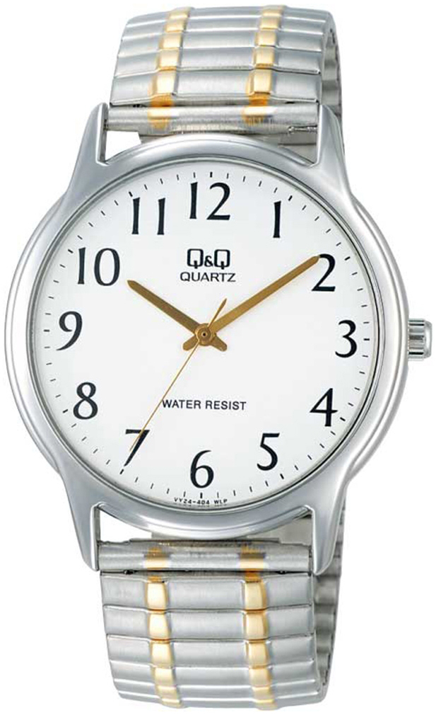 Q&Q Herrklocka VY24J404Y Classic Vit/Stål Ø38 mm - Q&Q