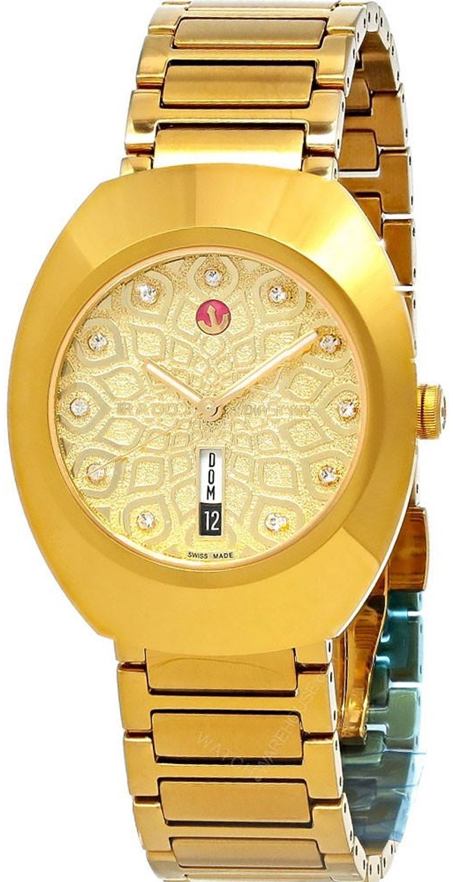 Rado R12161633 Diastar Guld/Gulguldtonat stål Ø38 mm - Rado