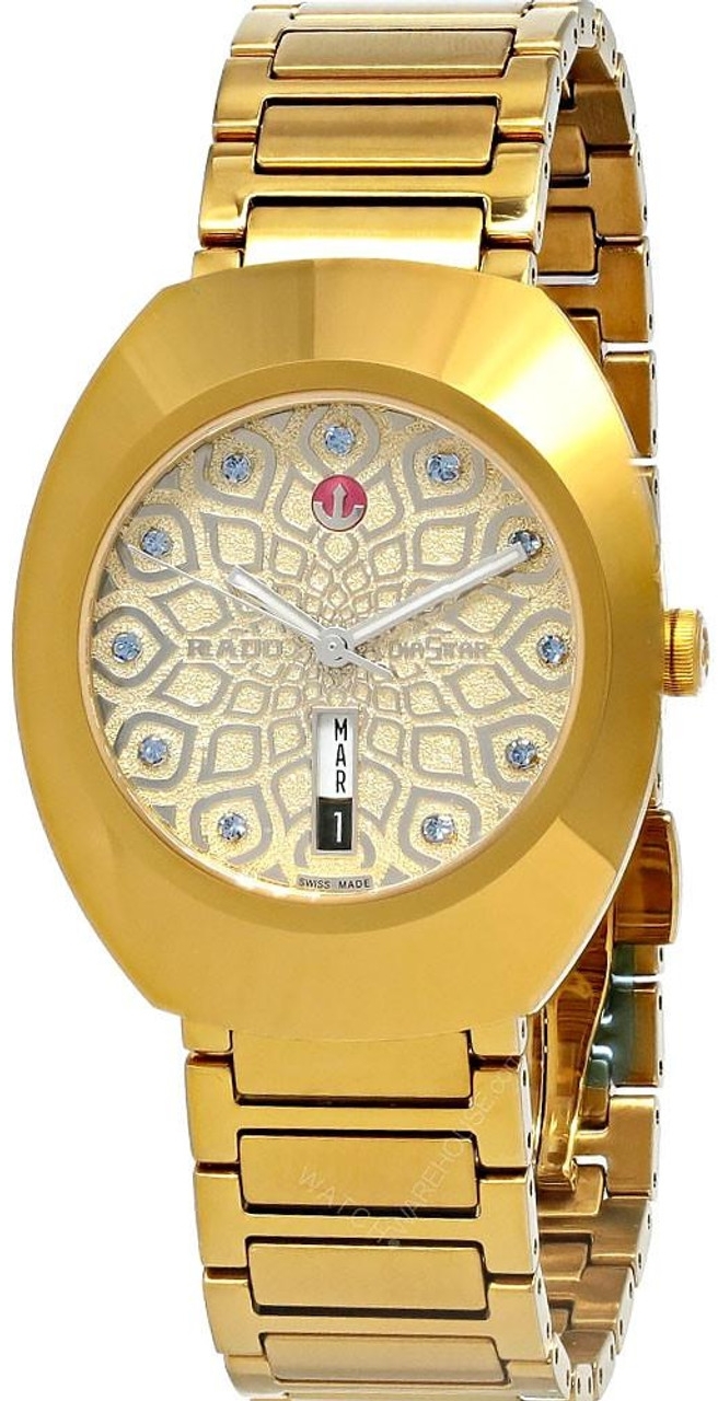 Rado R12161643 Diastar Guld/Gulguldtonat stål Ø38 mm - Rado