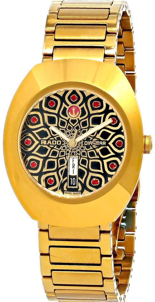 Rado R12161653 Diastar Flerfärgad/Gulguldtonat stål Ø38 mm - Rado