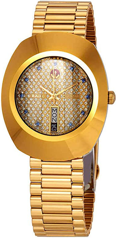 Rado Herrklocka R12413313 Diastar Original Guld/Gulguldtonat stål - Rado