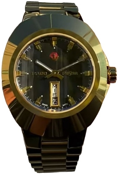 Rado Herrklocka R12998153 Diastar Original Svart/Roséguldstonat - Rado