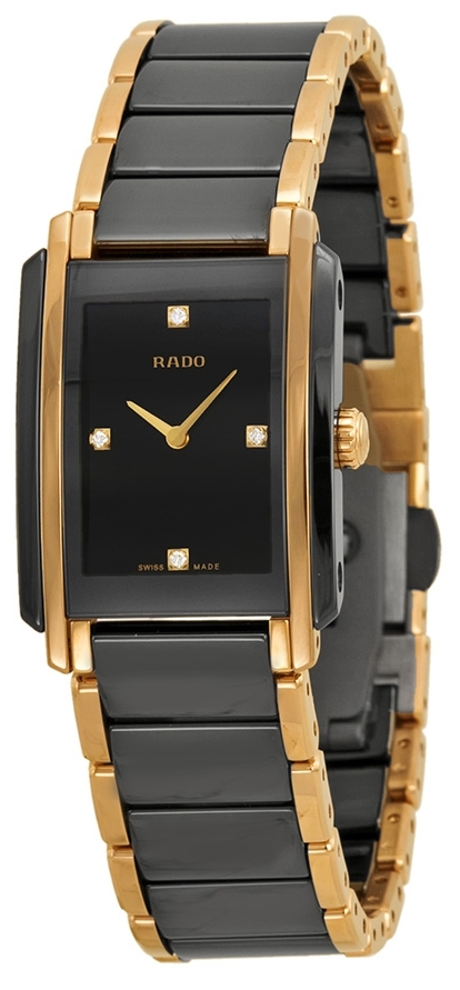 Rado Damklocka R20612712 Integral Svart/Roséguldstonat stål - Rado