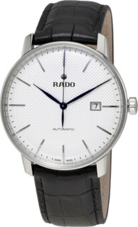 Rado Herrklocka R22876015 Coupole Vit/Läder Ø41 mm - Rado