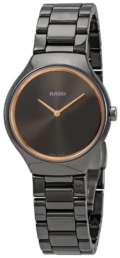 Rado Damklocka R27956132 True Grå/Keramik Ø30 mm - Rado