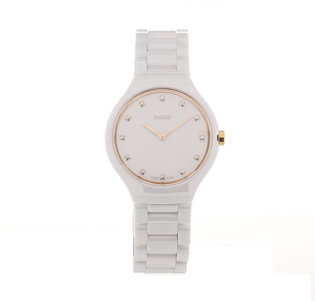 Rado Damklocka R27958722 True Vit/Keramik Ø30 mm - Rado