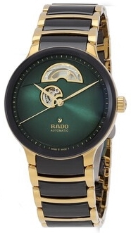 Rado R30008302 Centrix Open Heart Grön/Keramik Ø39.5 mm - Rado