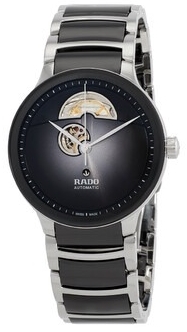 Rado R30012152 Centrix Open Heart Svart/Keramik Ø39.5 mm - Rado