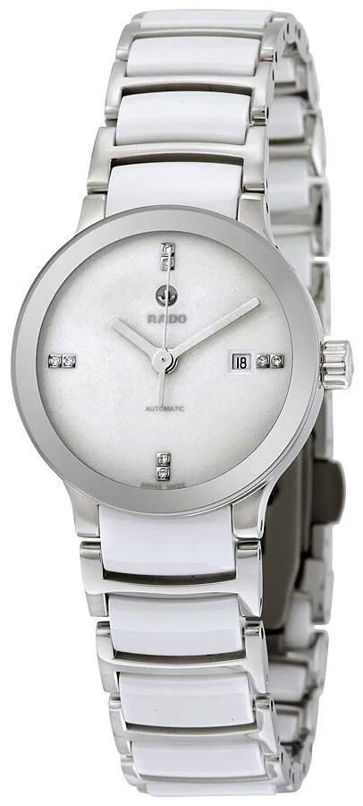 Rado Damklocka R30027712 Centrix Vit/Keramik Ø28 mm - Rado