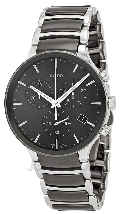 Rado Herrklocka R30130152 Centrix Svart/Keramik Ø44 mm - Rado