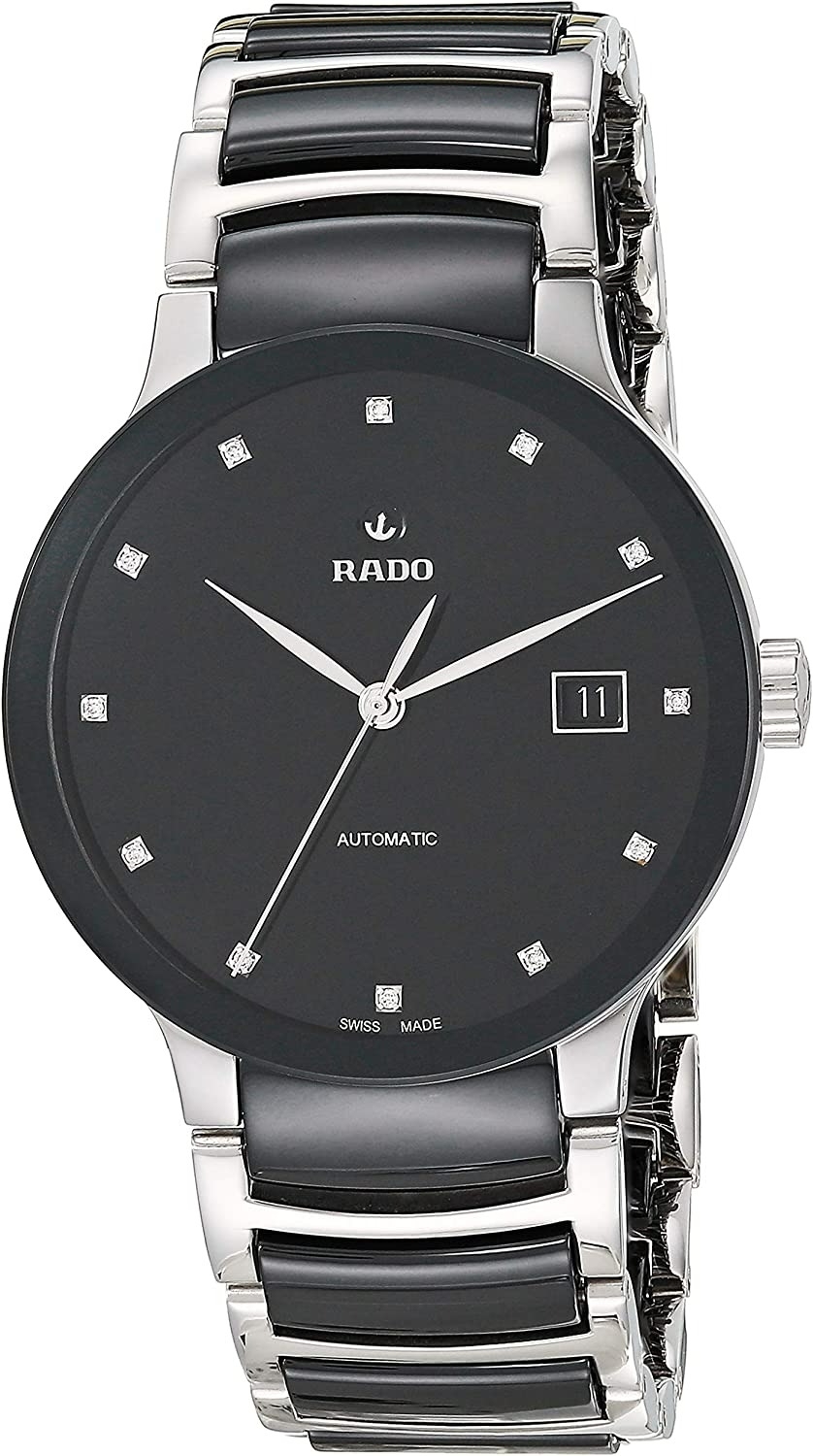 Rado Herrklocka R30941752 Centrix Svart/Stål Ø38 mm - Rado