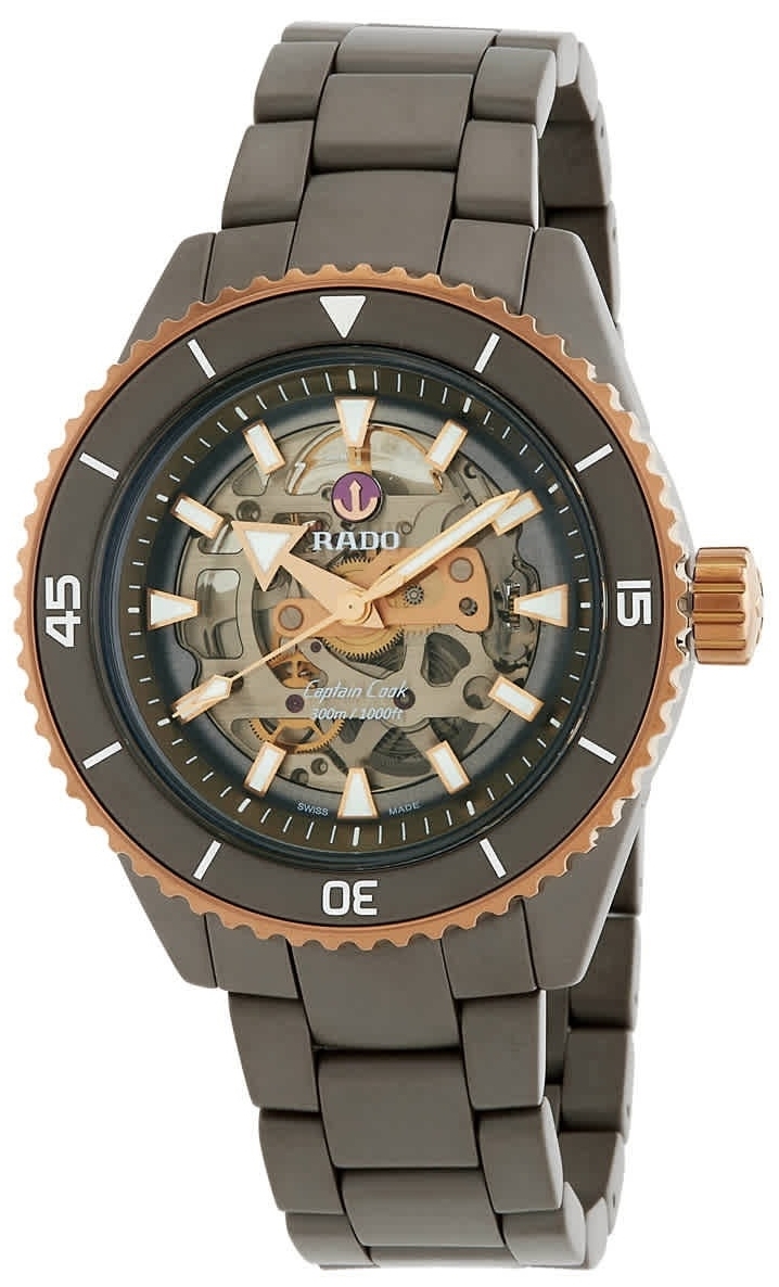 Rado Herrklocka R32150162 Captain Cook Skelettskuren/Keramik Ø43 mm - Rado