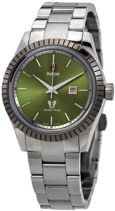 Rado Herrklocka R33101314 Golden Horse Grön/Stål Ø41.8 mm - Rado