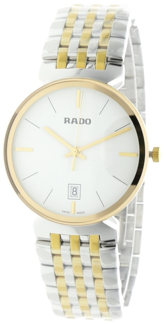 Rado R48912023 Florence Vit/Gulguldtonat stål Ø38 mm - Rado
