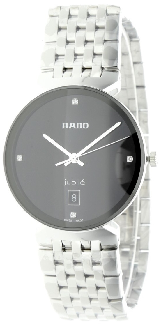 Rado R48912713 Florence Svart/Stål Ø38 mm - Rado