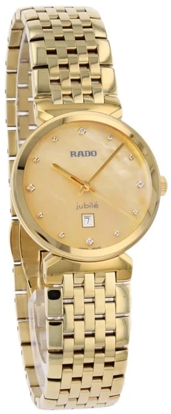 Rado Damklocka R48915903 Florence Guldtonad/Guldtonat st&aring;l &Oslash;30 mm