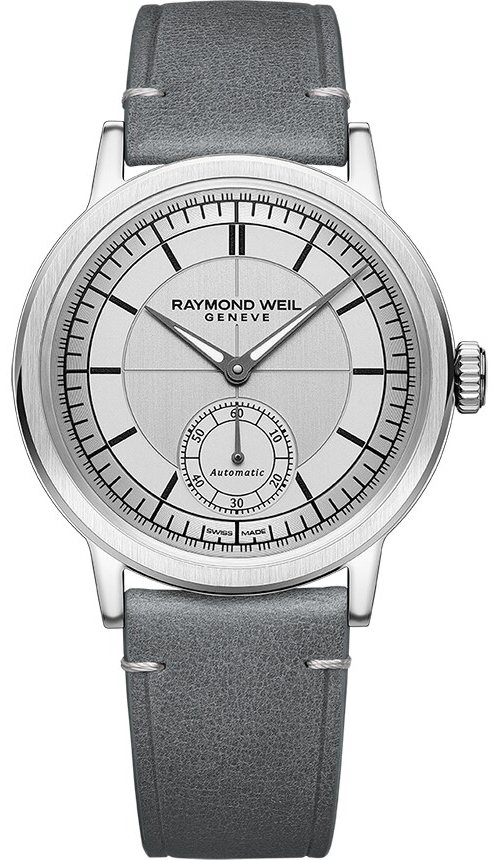 Raymond Weil Herrklocka 2930-STC-65001 Millesime Silverfärgad/Läder - Raymond Weil