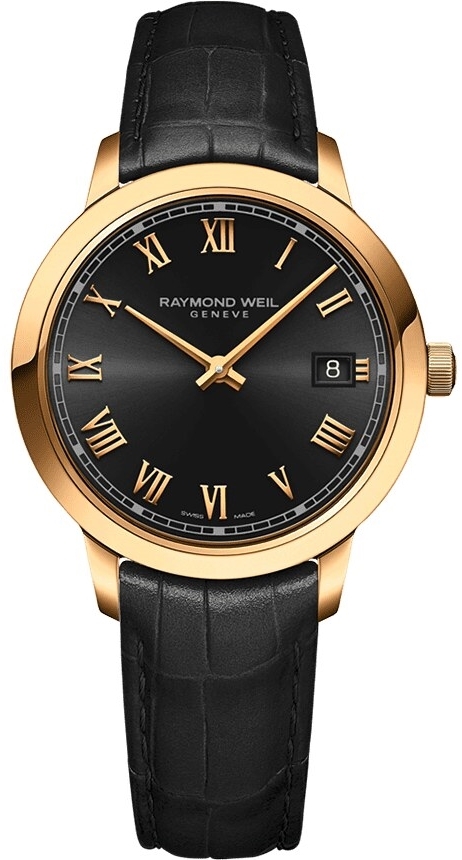Raymond Weil Damklocka 5385-PC-00208 Toccata Svart/Läder Ø34 mm - Raymond Weil