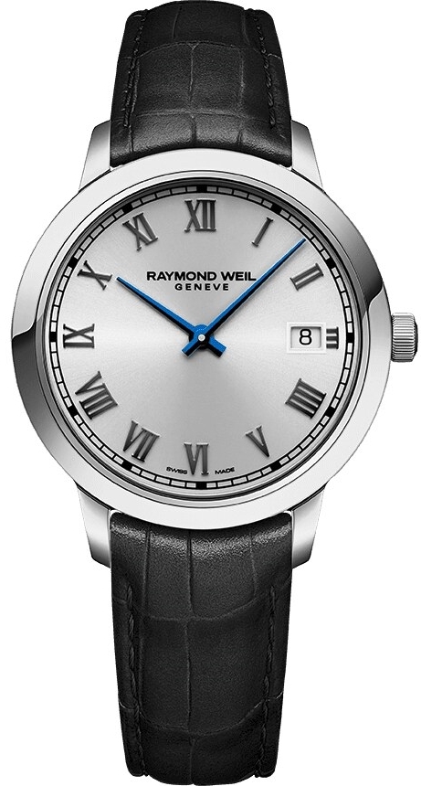 Raymond Weil Damklocka 5385-STC-00659 Toccata Silverfärgad/Läder - Raymond Weil