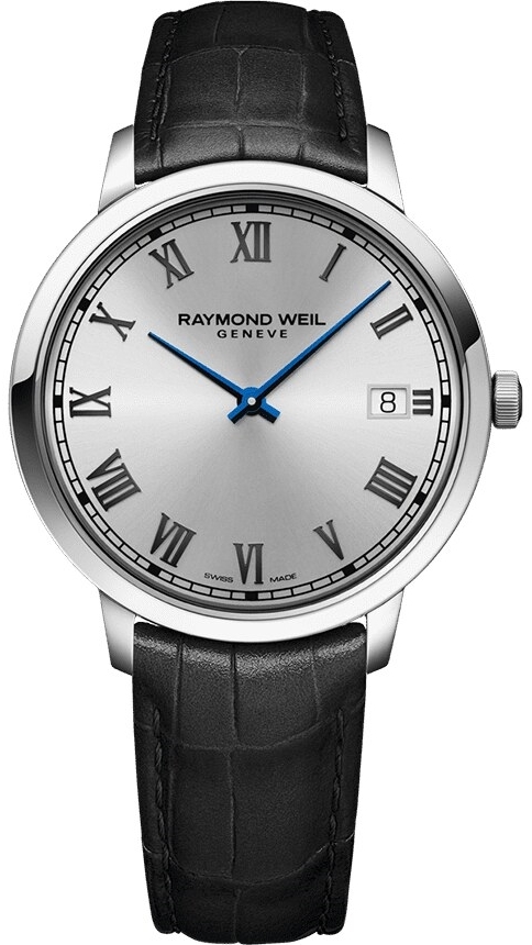 Raymond Weil Herrklocka 5585-STC-00659 Toccata Silverfärgad/Läder - Raymond Weil