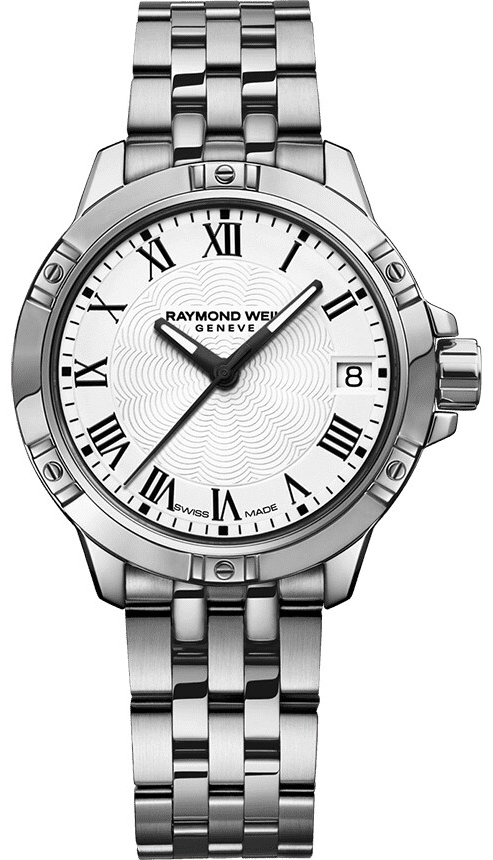 Raymond Weil Damklocka 5960-ST-00300 Tango Vit/Stål Ø30 mm - Raymond Weil