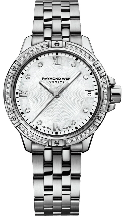 Raymond Weil Damklocka 5960-STS-00995 Tango Vit/Stål Ø30 mm - Raymond Weil