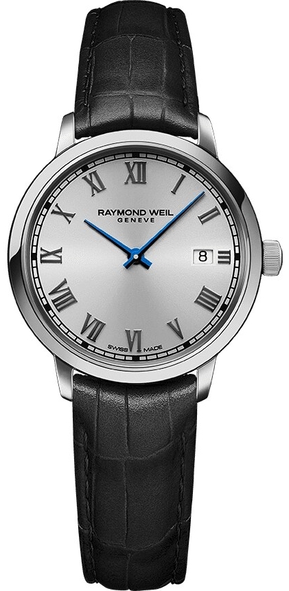 Raymond Weil Damklocka 5985-STC-00659 Toccata Silverfärgad/Läder - Raymond Weil