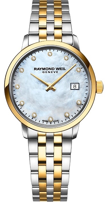 Raymond Weil Damklocka 5985-STP-97081 Toccata Vit/Stål Ø29 mm - Raymond Weil