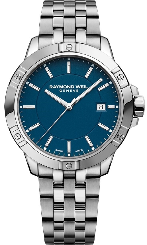Raymond Weil Herrklocka 8160-ST-50041 Tango Blå/Stål Ø41 mm - Raymond Weil