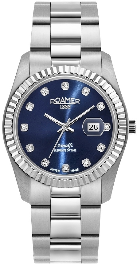 Roamer Monza Damklocka 852844-41-49-20 Amalfi Blå/Stål Ø34 mm - Roamer Monza