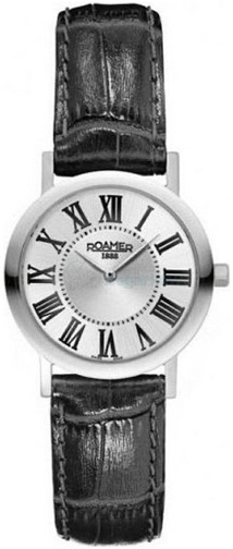 Roamer Monza Damklocka 934857-41-11-SE Classic Vit/Läder Ø28 mm - Roamer Monza