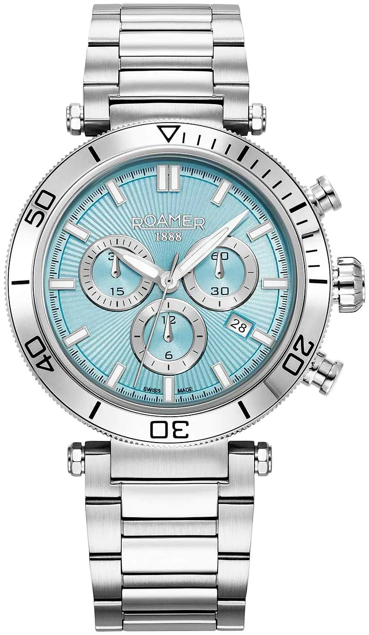 Roamer Monza Herrklocka 994837-41-05-20 Toscana Blå/Stål Ø43 mm - Roamer Monza